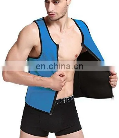 Gym Mens Weight Loss Shapewear Neoprene Slimming Vest Sweat Sauna Suits photo-3