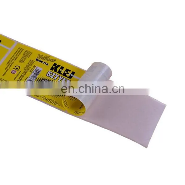 Colorful Self-adhesive Paper Sticker Roll Label /customized Packaging Sticker photo-3