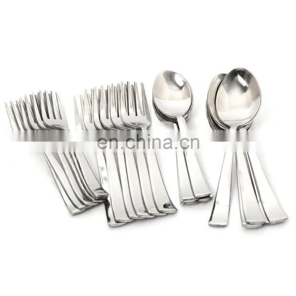 fine plating processing stainless steel cutlery