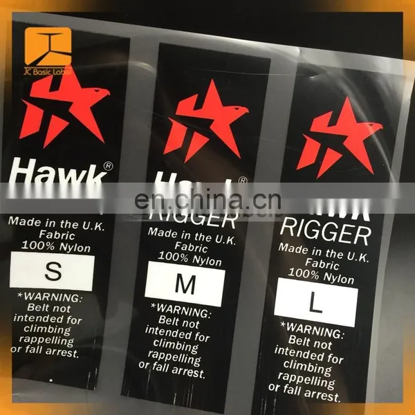 Custom Iron on Heat Transfer Label for t Shirt photo-6