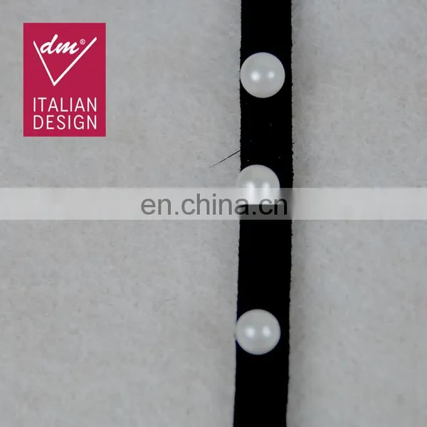 Hot Design Beaded Pearl Embroidery Lace Trim for Cloth Decoration photo-6