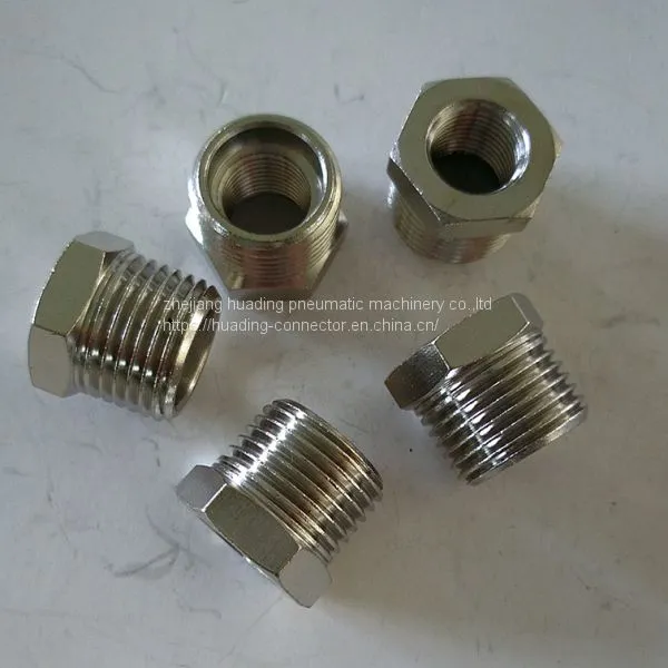 Brass Reducing Bushing F1/8xM3/8, BSP ,BSPT,NPT,G,ZG Reducer Adaptor photo-2