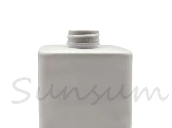 500ml White Shampoo Hair Care Products Pump Shampoo Bottle photo-5