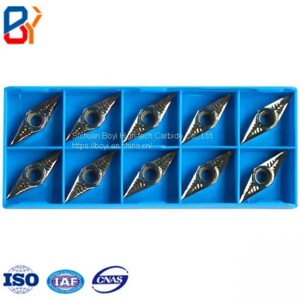 VCGT160404 Carbide Insert for Aluminum Cutting photo-5