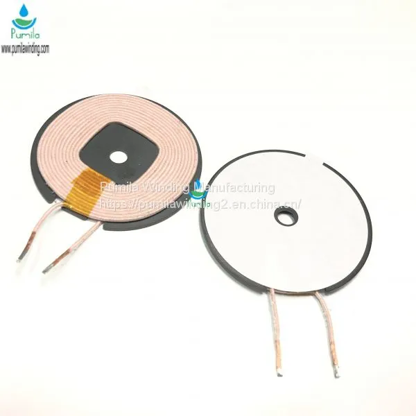 Flat Electromagnet 0.08mm*115p Wire Dia Inductance Coil 6.9uH Wireless Charger Coil tx Coil photo-3