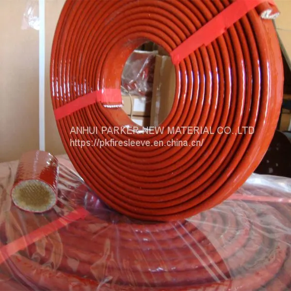 Silicone Fiberglass High Temperature Hose Sleeve Firesleeve photo-2