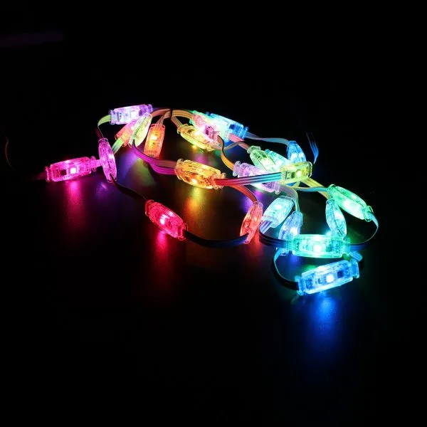 2LEDS 360degrees Polycarbonate 12V RGB Pebble Light For Outdoor Decoration photo-4
