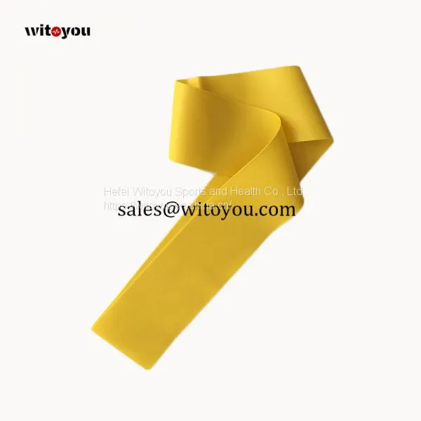 Rubber Latex Resistance Bands for Yoga Pilate Fitness and Exercise photo-5
