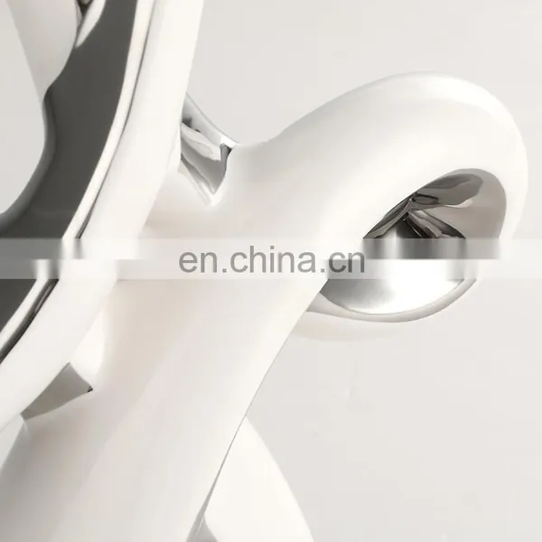 Chinese Traditional Wishful Knot High-quality Exquisite Ceramics Office Living Room Crafts Furnishings photo-4