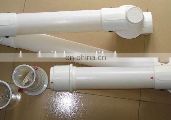 Exhaust Hood Arm Hood Wall Mounted Lab Fittings 3 Joint Fume Exhaust photo-3