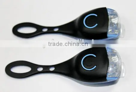 Prmotional Silicon Rubber Metarial 2 LED Bike Light,bicycle Light photo-2