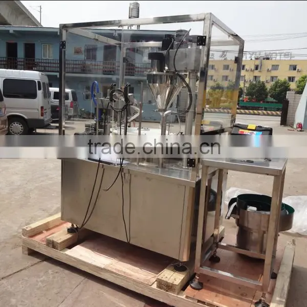 Bottle Powder Filling and Capping Packing Line/Coffee Powder Filling Machine photo-2