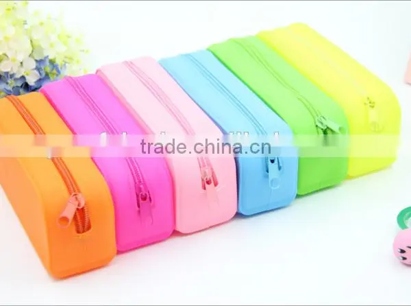 2016 Chinese Wholesale Cheap Silicone Pencil Case, New Product Silicone Rubber Pencil Case photo-3