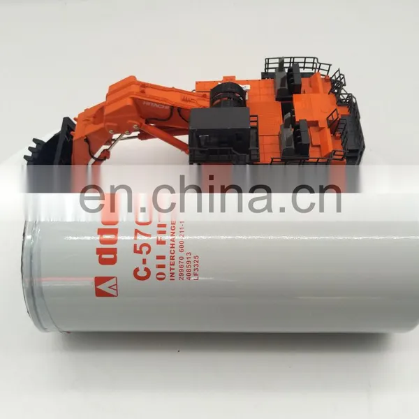 Hot Selling Excavator Parts Engine Oil Filter 299670 600-211-1231 4085913 LF3325 FOR PC400-3 PC400-5 PC400-6 photo-4