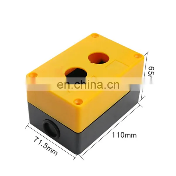 Waterproof Box Industrial Handhold Control Box, Waterproof Box Button Switch Control With Hole photo-2