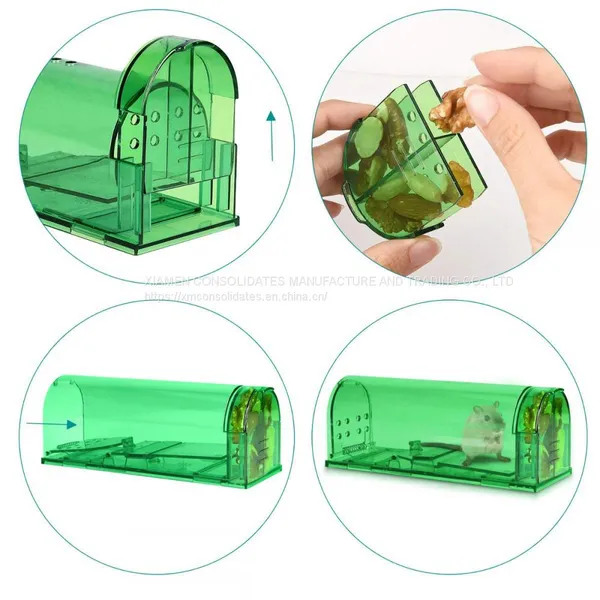 Humane Mouse Catcher Rodent Trap Cage No Kill Live Catch photo-3