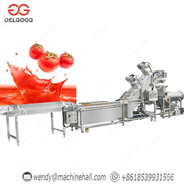 Tomato ketchup Production Line Tomato Pulp Making Machine Tomato Sauce Machine Tomato Paste Manufacturing Plant photo-3