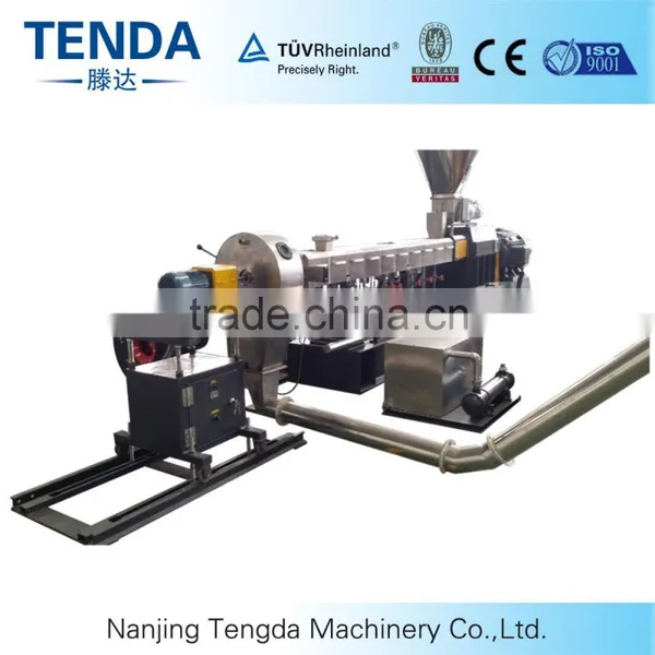 TSH-65 PC/ABS Plastic Pellet Co-rotating Double-screw Machine Extruder photo-4