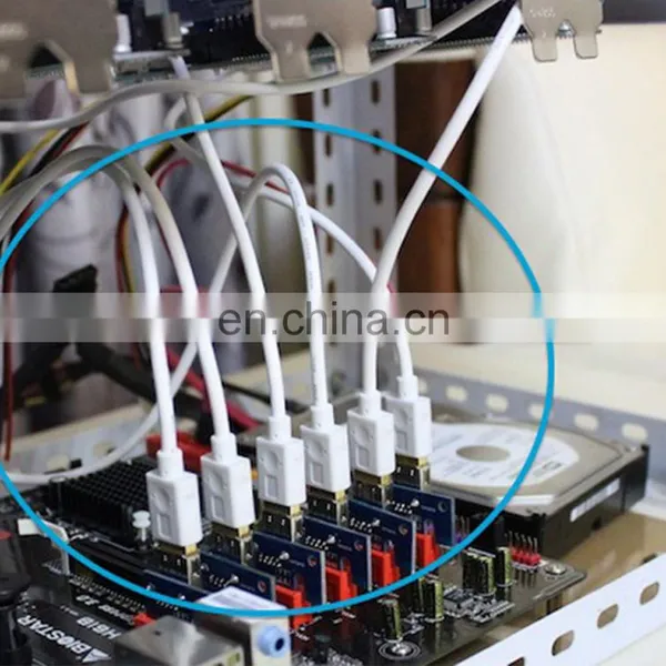 2021 Riser Card 009s PCI Express Adapter VER009S With Dual 6pin Port USB 3.0 Pcie X16 Riser for Graphics Cards photo-4