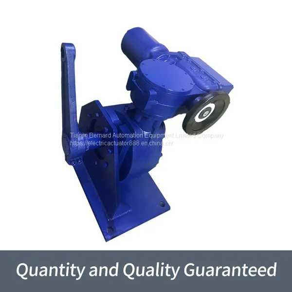 Bernard Intelligent Electric Actuator B+RS1600/F130H Angle Stroke Valve Electric Device photo-2