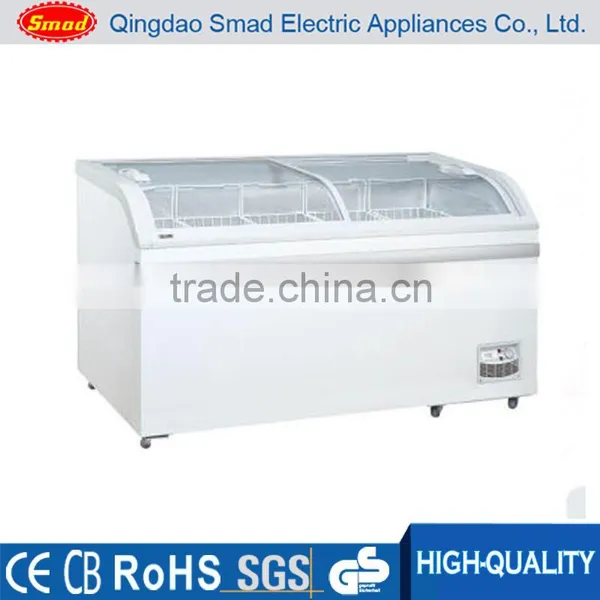 260L Supermarket Ice Cream Display Chest Freezer With ETL photo-2