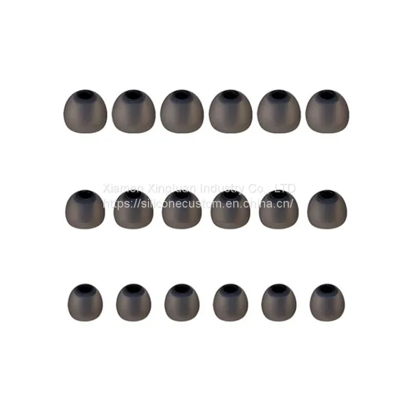 Earbud Tips Soft Silicone Earbuds Replacement Tips Fit for in-Ear Headphones
