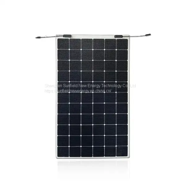 200W 235W 37.5V Flexible PV Panel ETFE Coating Low Light Reflection Cable With MC4 Connectors photo-4
