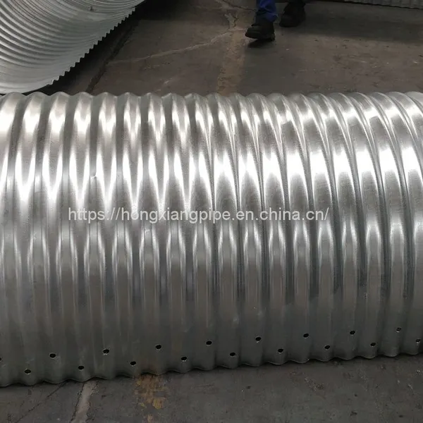Corrugated Metal Tubes 68*13 Waveshape Assembled Corrugation Pipe photo-4