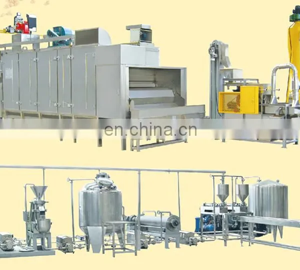 Factory Shanghai Full Automatic Nuts Paste Grinder Grinding Making Machine Peanut Butter Processing Plant Production Line photo-4
