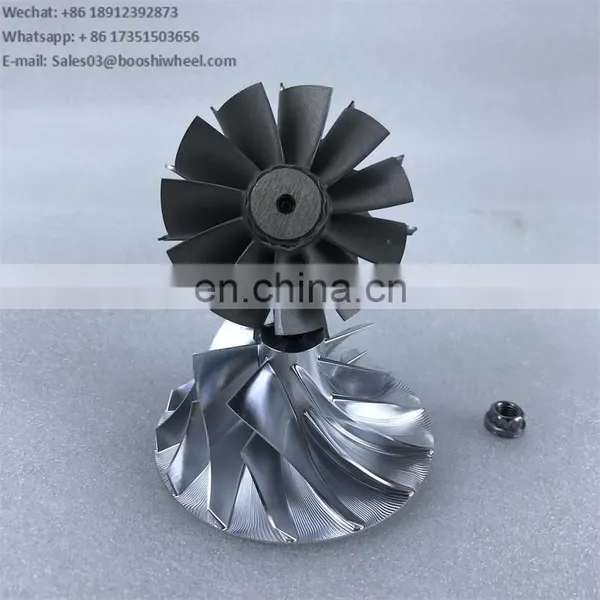 Turbo HE400VG Rotor 2154699 2201112 5548354 5459129 5459137 5642904 2301178 2128139PEX Shaft Wheel For DAF MX13 MX11 Engine photo-5