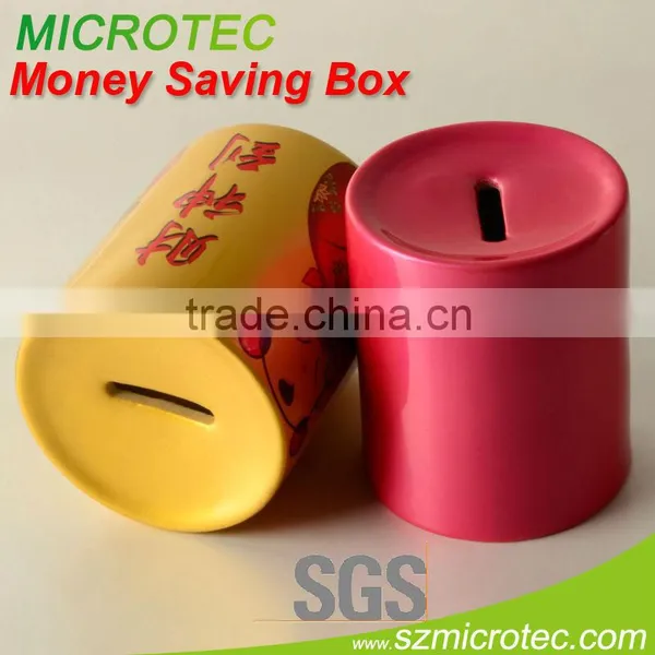 Sublimation Money Saving Box,White/Golden/Pink Sublimation Money Saving Box photo-3