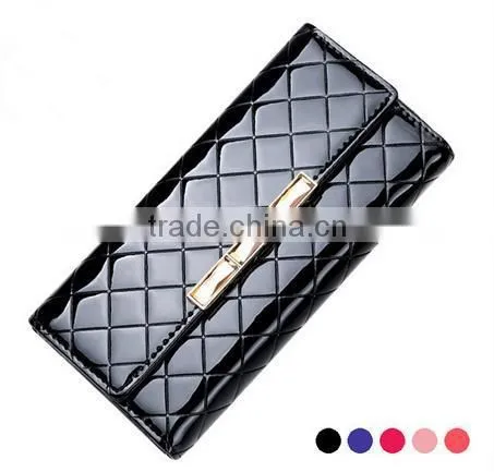 2016 New Heart Printing Lady pu Leather Wallet photo-2