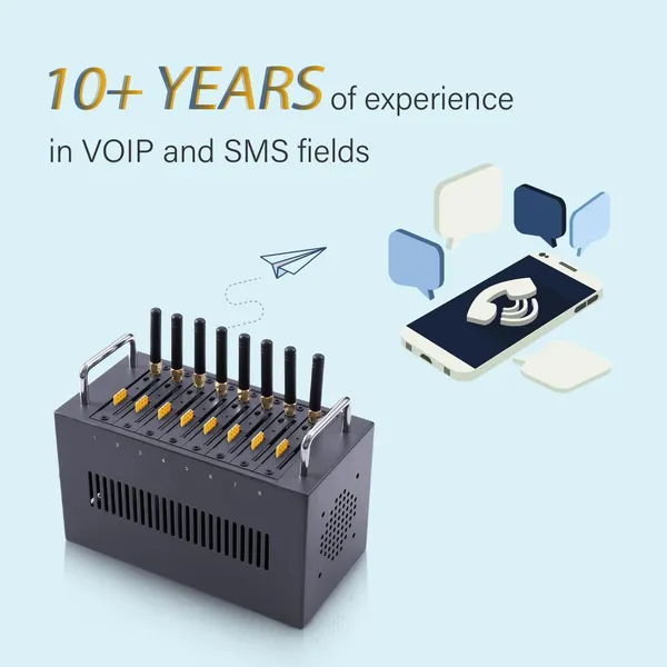 Rare 4G Lte Faster 8 Ports SMS Modem SMS Caster IMEI Change Bulk SMS Blaster Modem API SMPP Router USB Interface photo-3