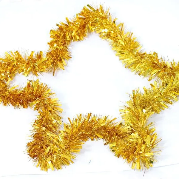 PET Tinsel Garland Strips - Colorful for Mall Christmas Decor & Outdoor Party Layouts photo-4