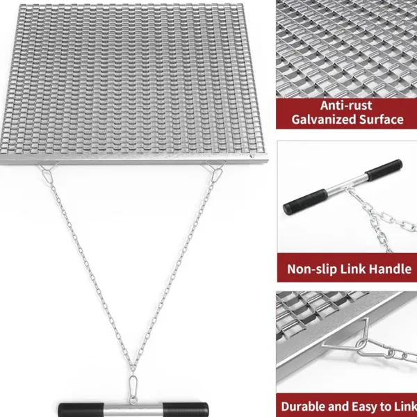 Stainless Drag Mat With Heavy Duty and Standard Duty