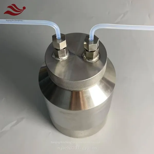 Customizable 316 Stainless Steel Reaction Tank for Experiments, High-temperature Reactor, Metal Reaction Flask Device With Good Compressive Performance photo-2