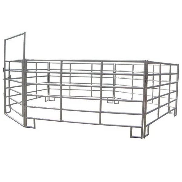 Australia Hot Dipped Galvanized Livestock Fence Man-way Gate Corral Panels Cattle Fence Panels Waterproof photo-2