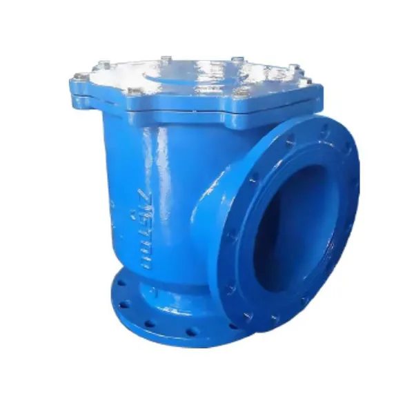Manufacturer Direct Sales Water Pump Diffusion Filter Angle Flange Connection Pipeline Filter photo-3