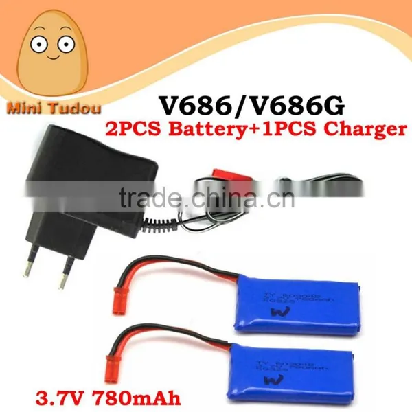 V686G V686 Drone Chargers & Controller &battery Parts Drones Parts photo-2