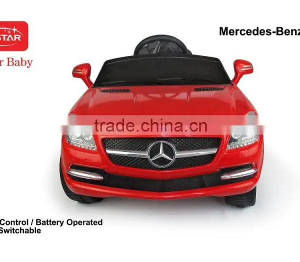 Mercedes-Benz SLK Car Type PP Plastic Electric Baby Driving Ride on Toy photo-4