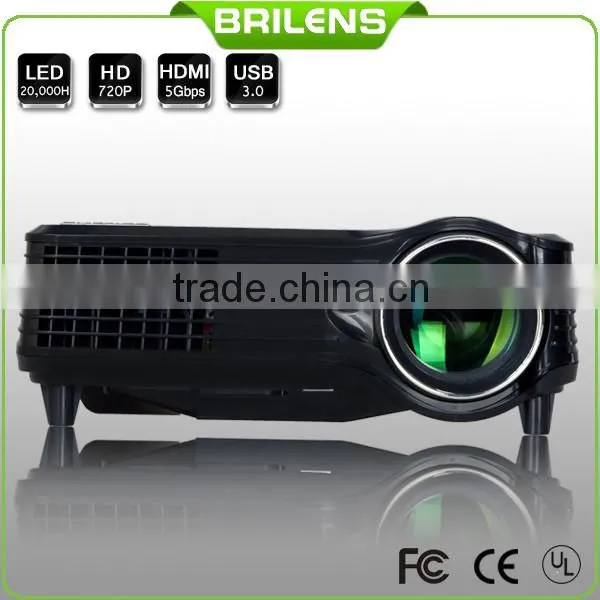 Brilens Full hd 1080P 3D Video Multimedia DLP LCD Mini Pocket Laser Led Projector photo-2