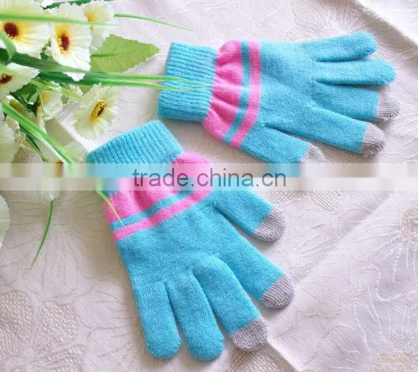 Smartphone Gloves/ Touch Screen Gloves/ Knitted Bluetooth Gloves photo-2