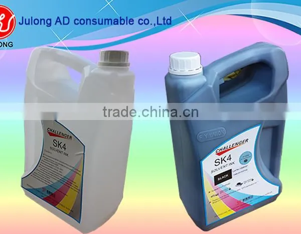 Digital printing ink Challenger SK4 Solvent ink C/Y/M/W