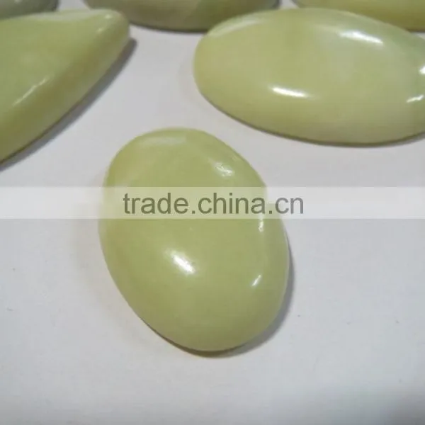 Lemon Jade Stone Cabochons Loose Gemstones photo-5