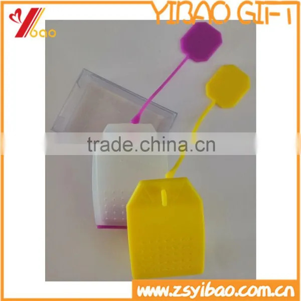 Tea Bag Silicone Tea Infuser With Custom Shape Printing Color photo-2