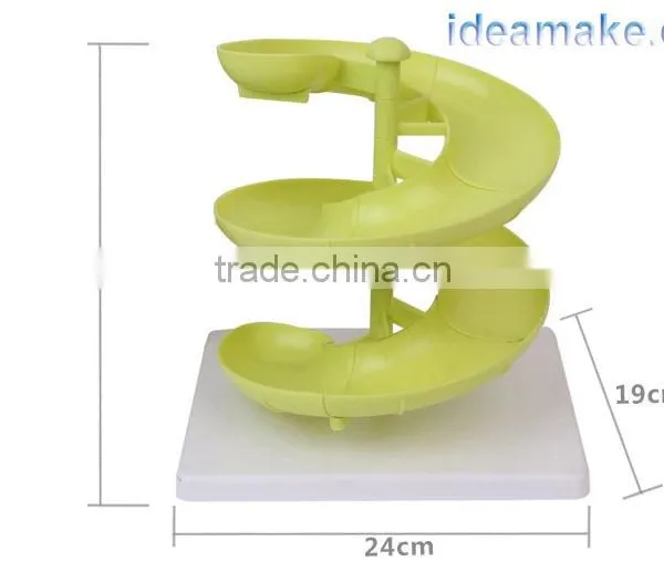 Plastic Kitchen Rack of Smart Design Great for Eggs and Fruits photo-3