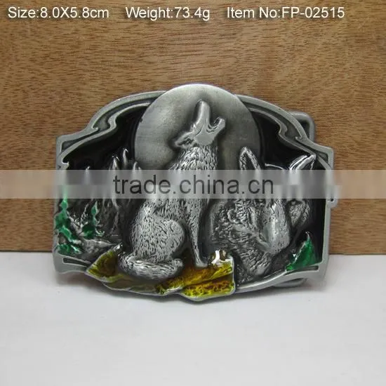 Belt Buckle With Rhinestones Zinc Alloy Fashion Famous Brand Logo Color Plate Belt Buckle photo-2