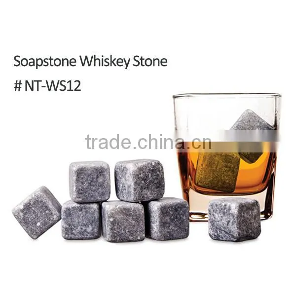 NT-WS12 Soapstone Whiskey Chilling Rocks photo-2