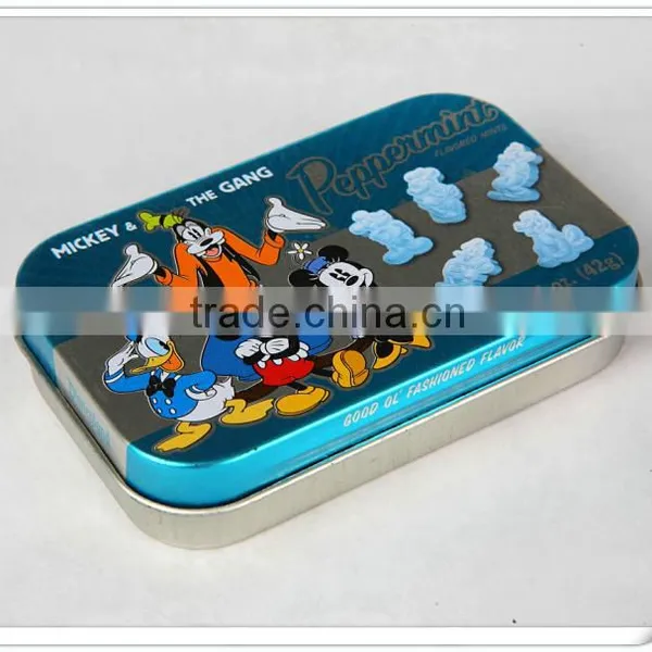 Small Metal Tin Boxes Hinge