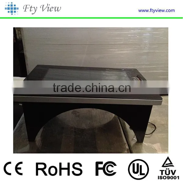 55 Inch Floor Standing Tft Display Multi Touch Foil Interactive Touch Table photo-2